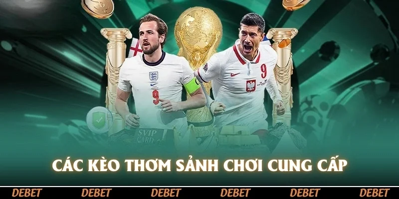 Các kèo thơm sảnh chơi cung cấp