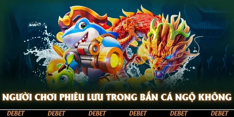 Người chơi sẽ cùng nhân vật chính phiêu lưu trong Bắn cá Ngộ Không
